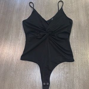 Express black body suit. NWOT